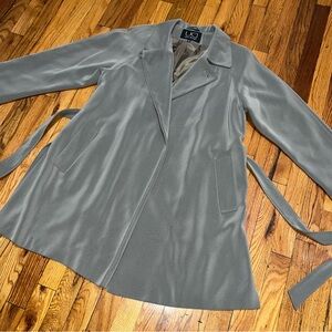 Utex Design Belted Trench Coat